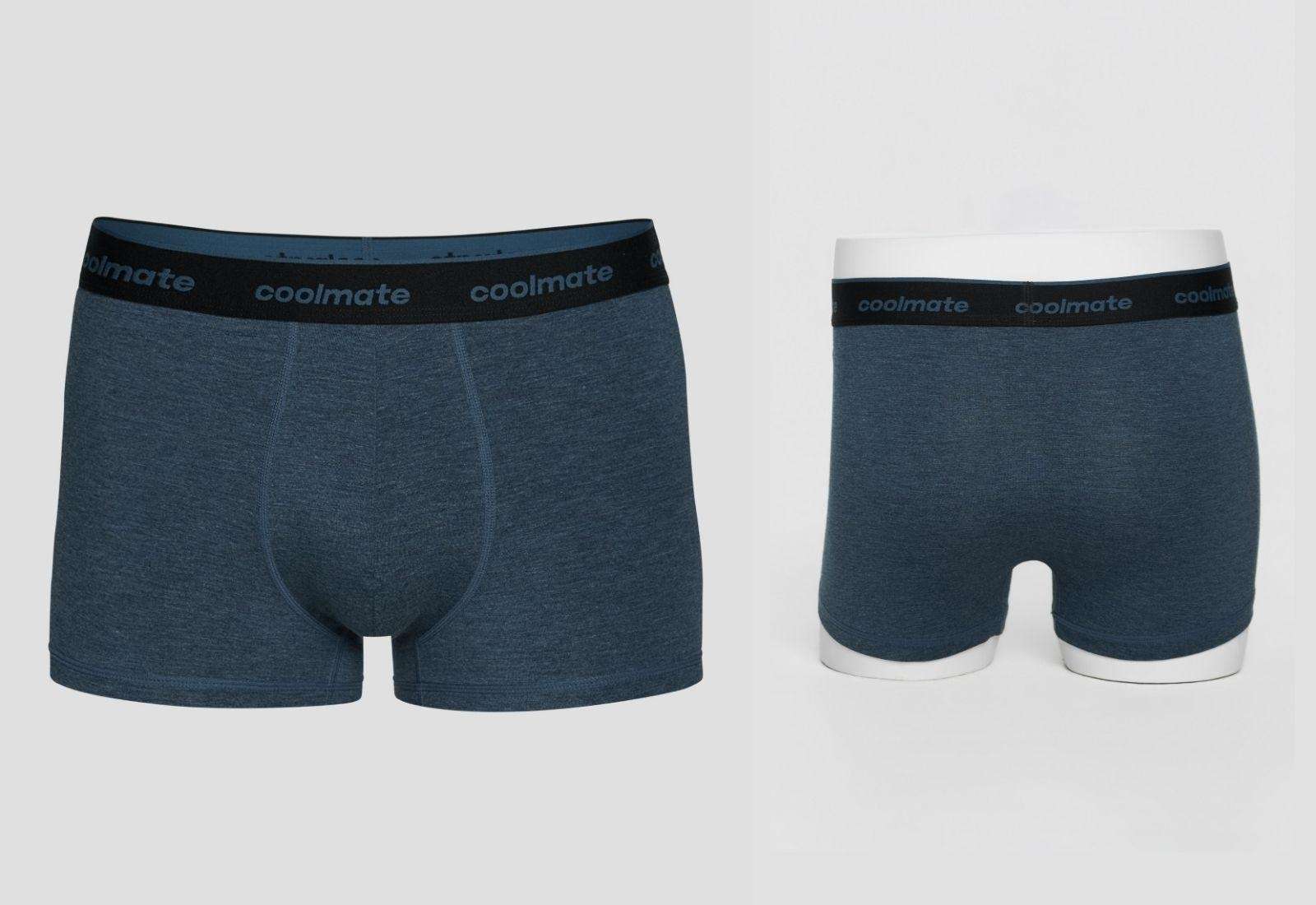 Quần Lót Nam Trunk Bamboo Melange Logo 2