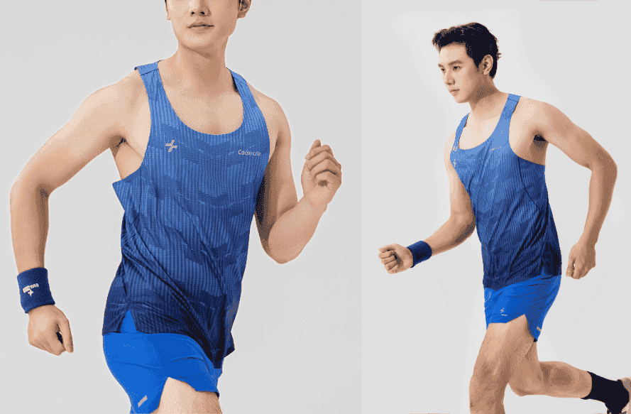 Men’s Graphic Energy Running Singlet