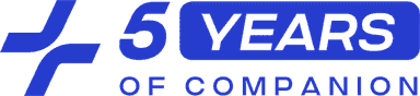 Logo sinh nhật 5 tuổi
