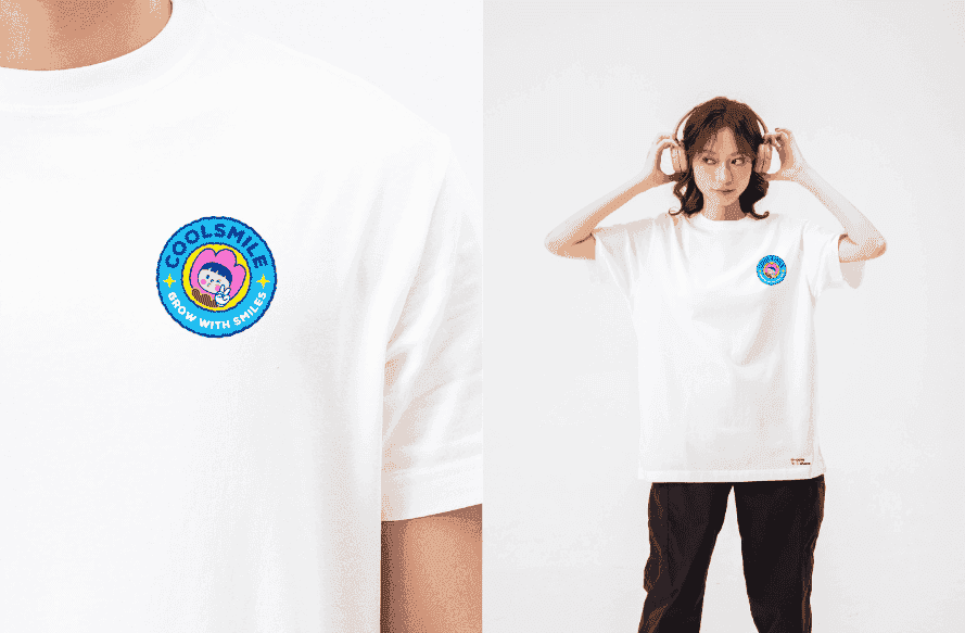 Áo in cotton Care & Share - CoolSmile