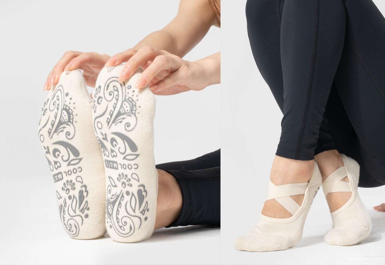 Pack 2 Tất dây đai chéo Barre