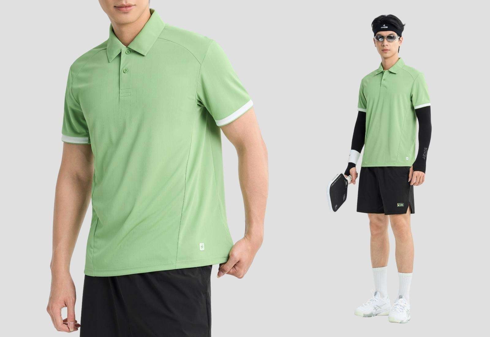 Áo Polo Pickleball nam Zero Mark