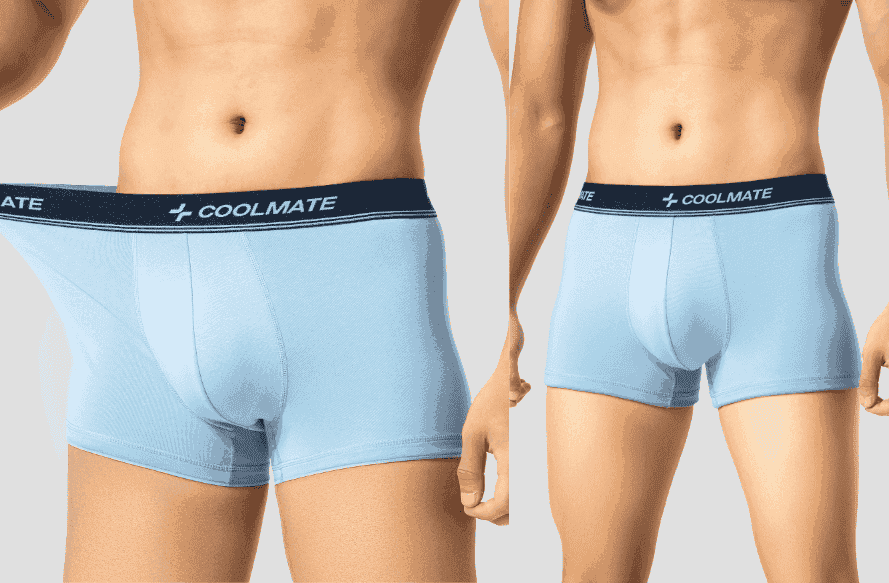 Pack 3 Men's Cotton Compact Trunks