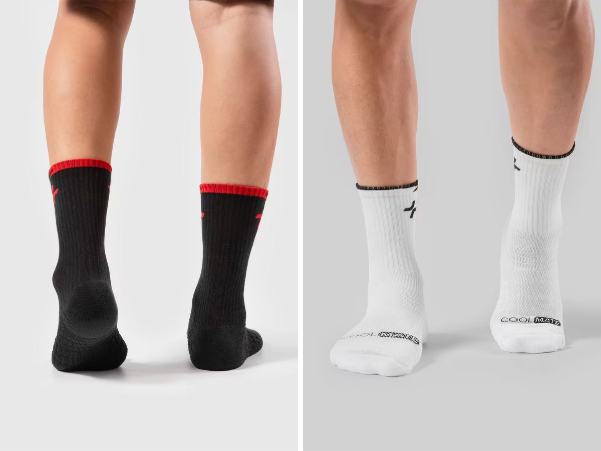 Sản phẩm tất cổ trung cầu lông của Coolmate