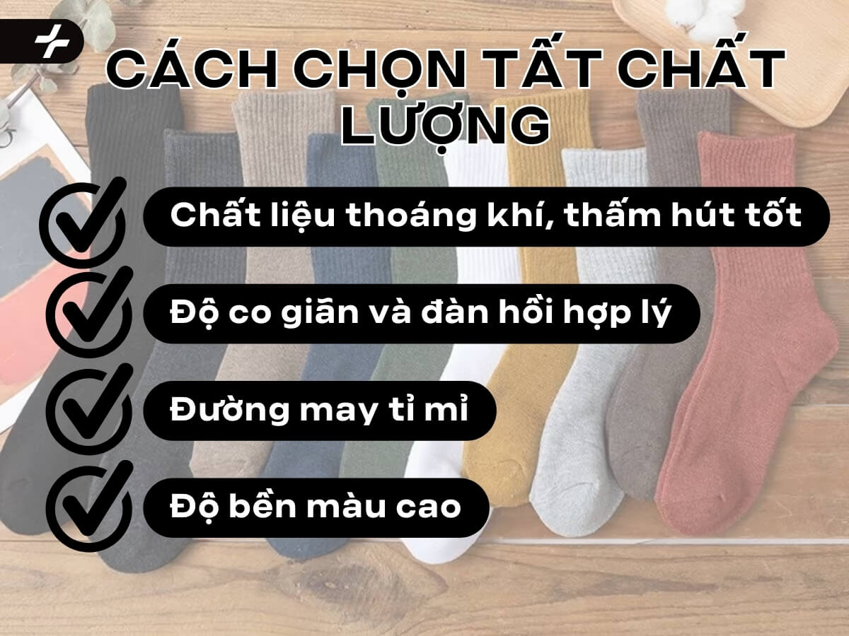 Cách chọn tất chất lượng