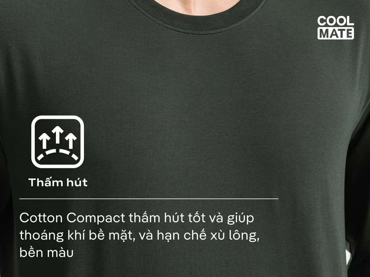 Sự đầu tư chất liệu giải thích lý do vì sao áo Coolmate được ưa chuộng