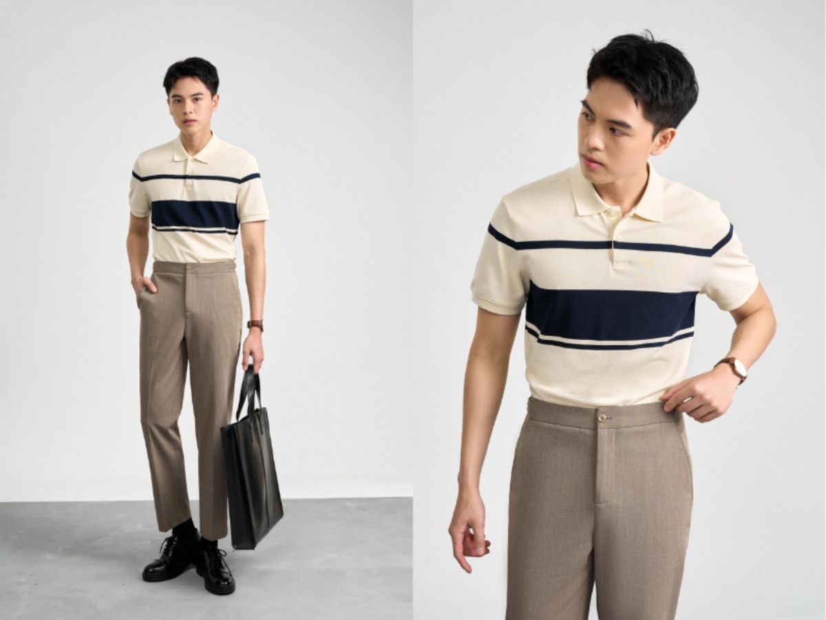 Một chiếc áo polo đẳng cấp không chỉ đến từ mức giá hay tên thương hiệu