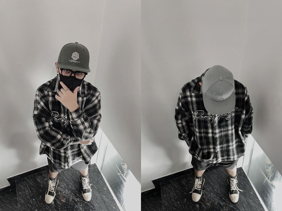 Mũ lưỡi trai nam màu xám trung tính, hiện đại và cực kỳ dễ chịu