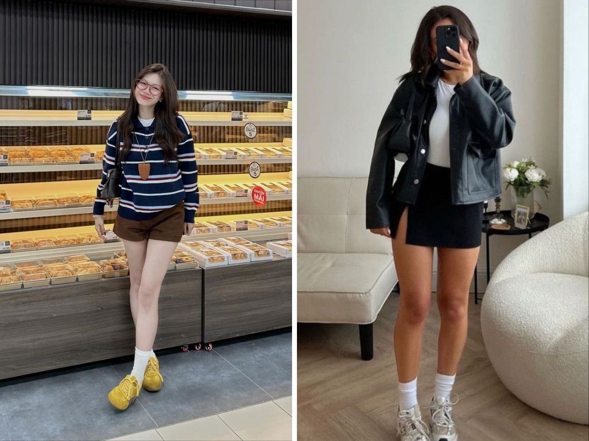 Chỉ cần kết hợp quần hoặc chân váy cùng áo thun là có ngay outfit diện cho nhiều hoạt động