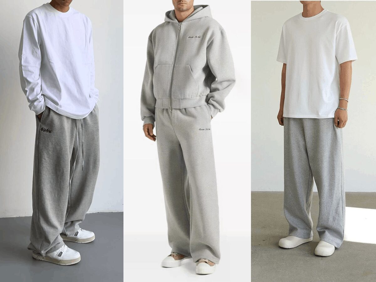 Quần nỉ nam mặc với áo gì đẹp?