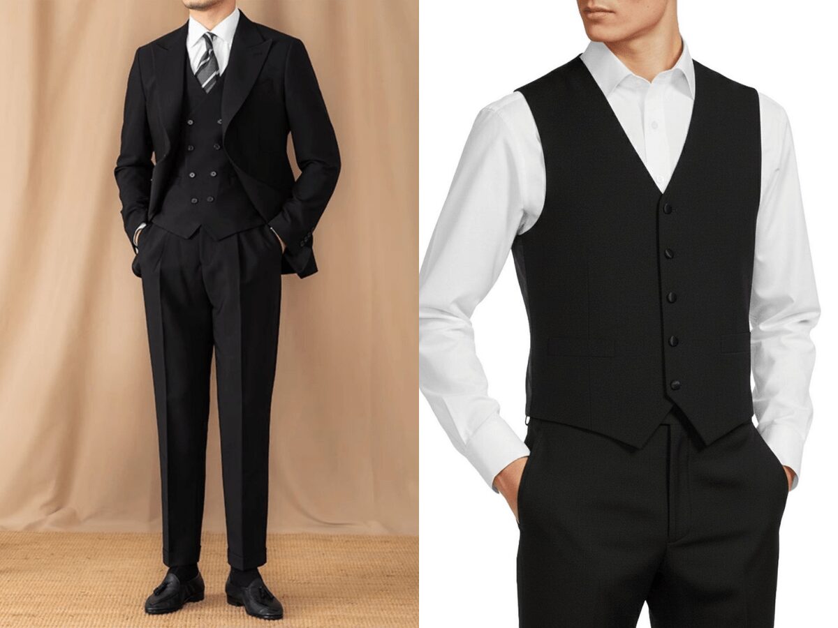 So sánh giữa Suit và Vest