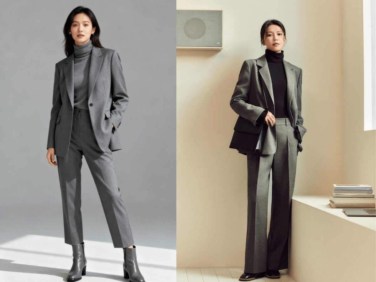Phối đồ Suit nữ