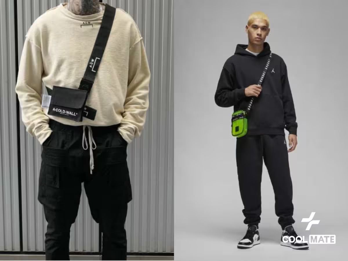 Bí quyết phối áo nỉ nam dài tay