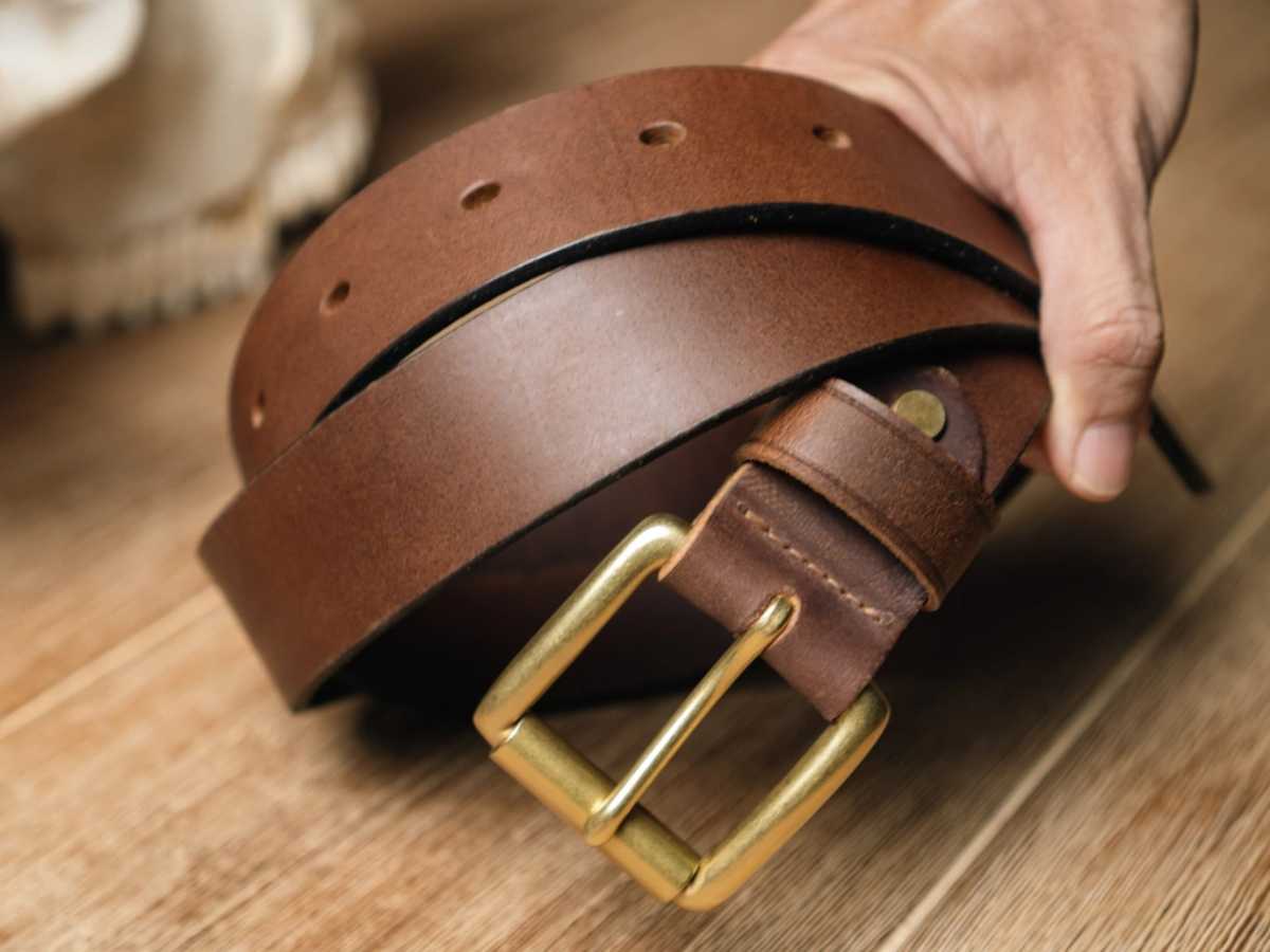 Thắt lưng da bò nam