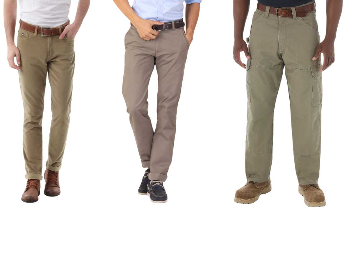 Thắt lưng trên các vóc dáng người khác nhau