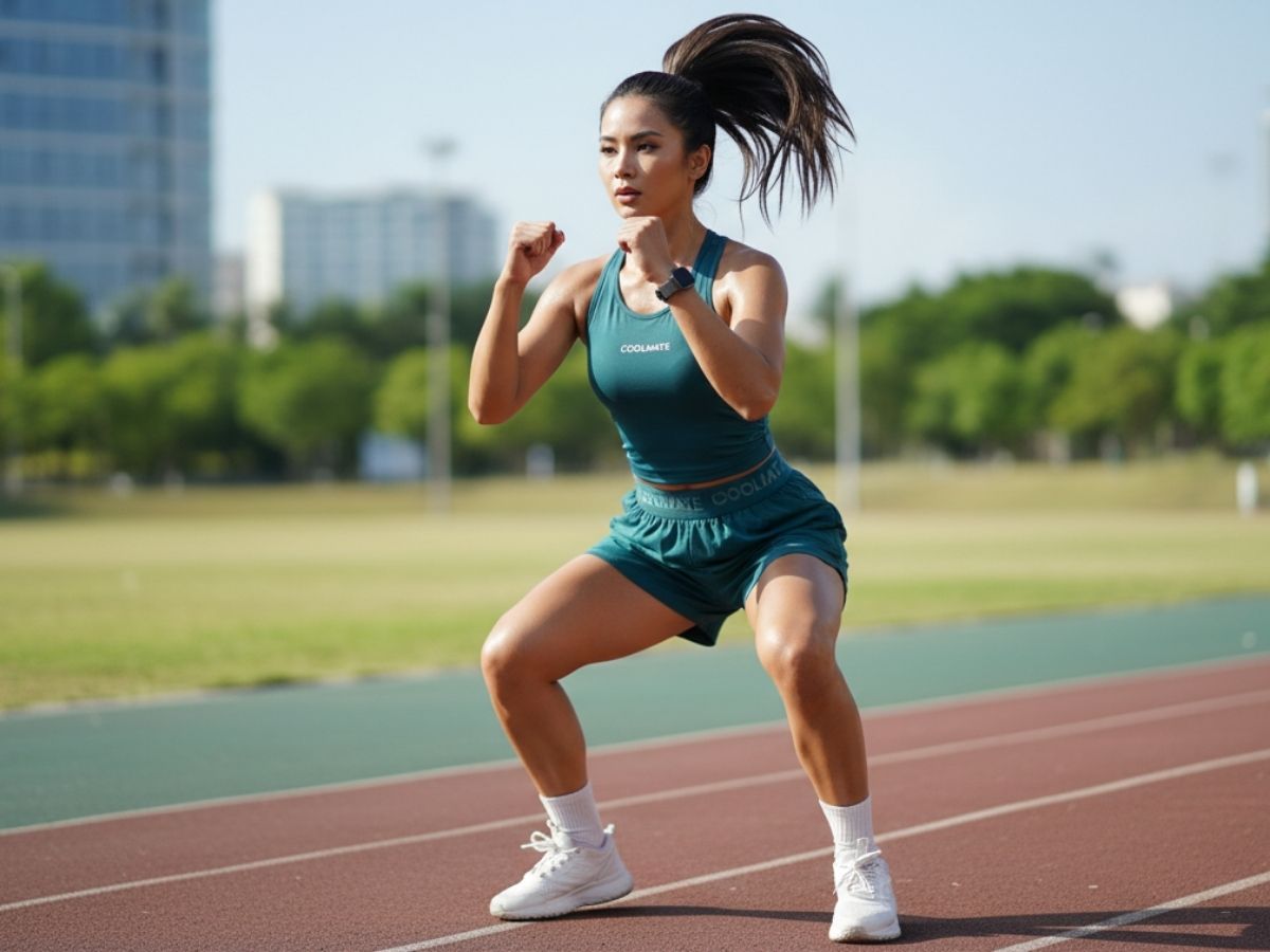 Combo đồ tập Tank top và quần short thể thao của Coolmate