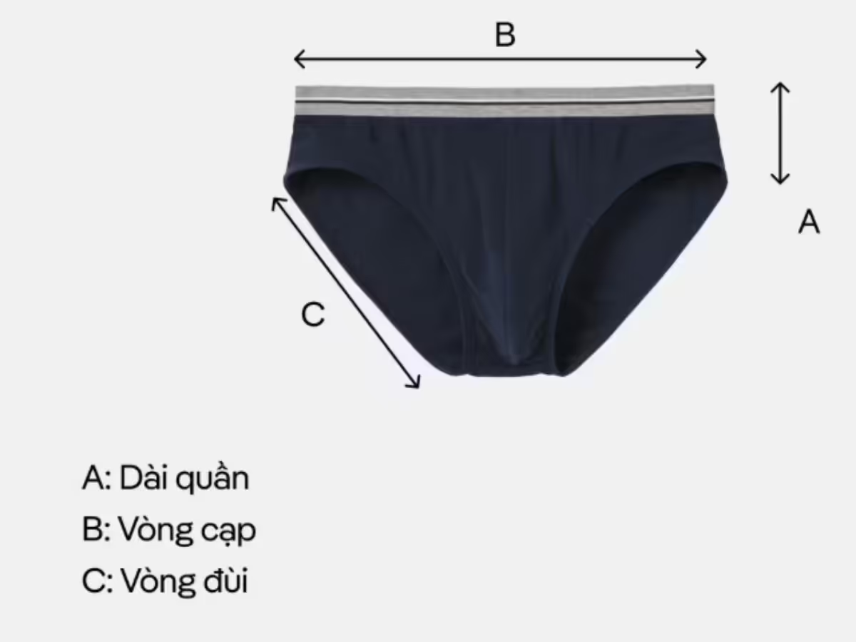 Chọn quần lót nam tuổi dậy thì theo kích cỡ