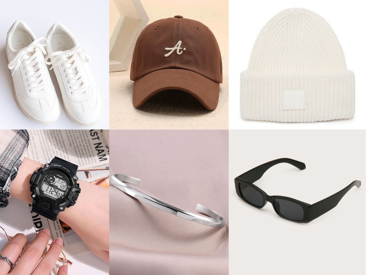 Các phụ kiện đi kèm với áo tank top