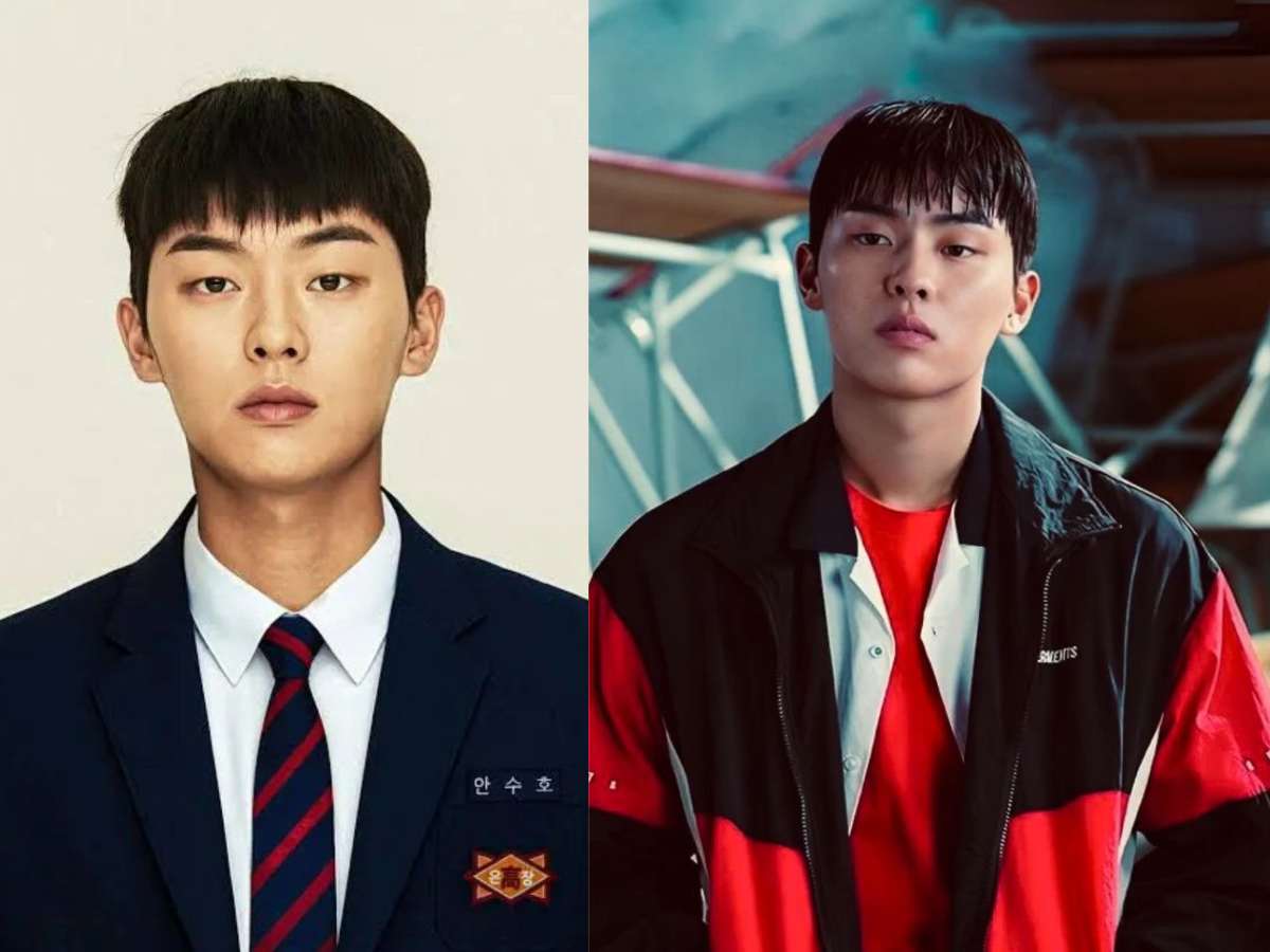 Tóc mái ngố đi học và đi chơi