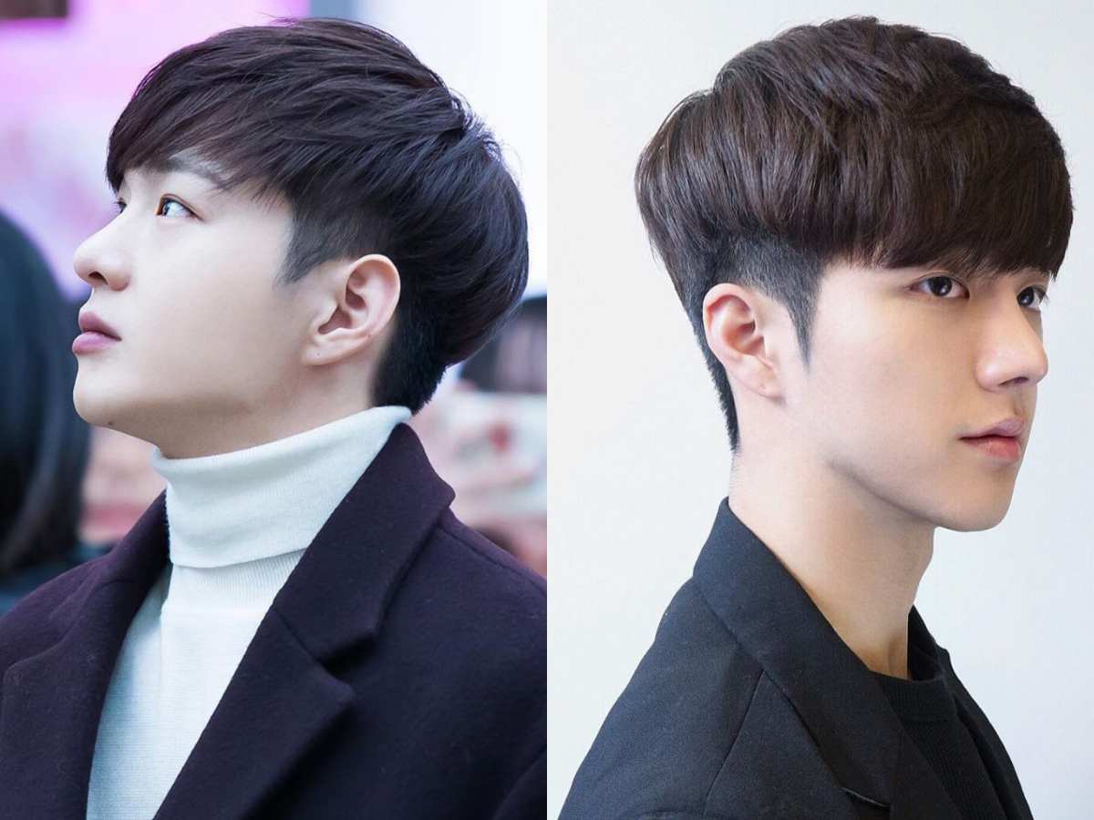 Tóc mái ngố nam Hàn Quốc