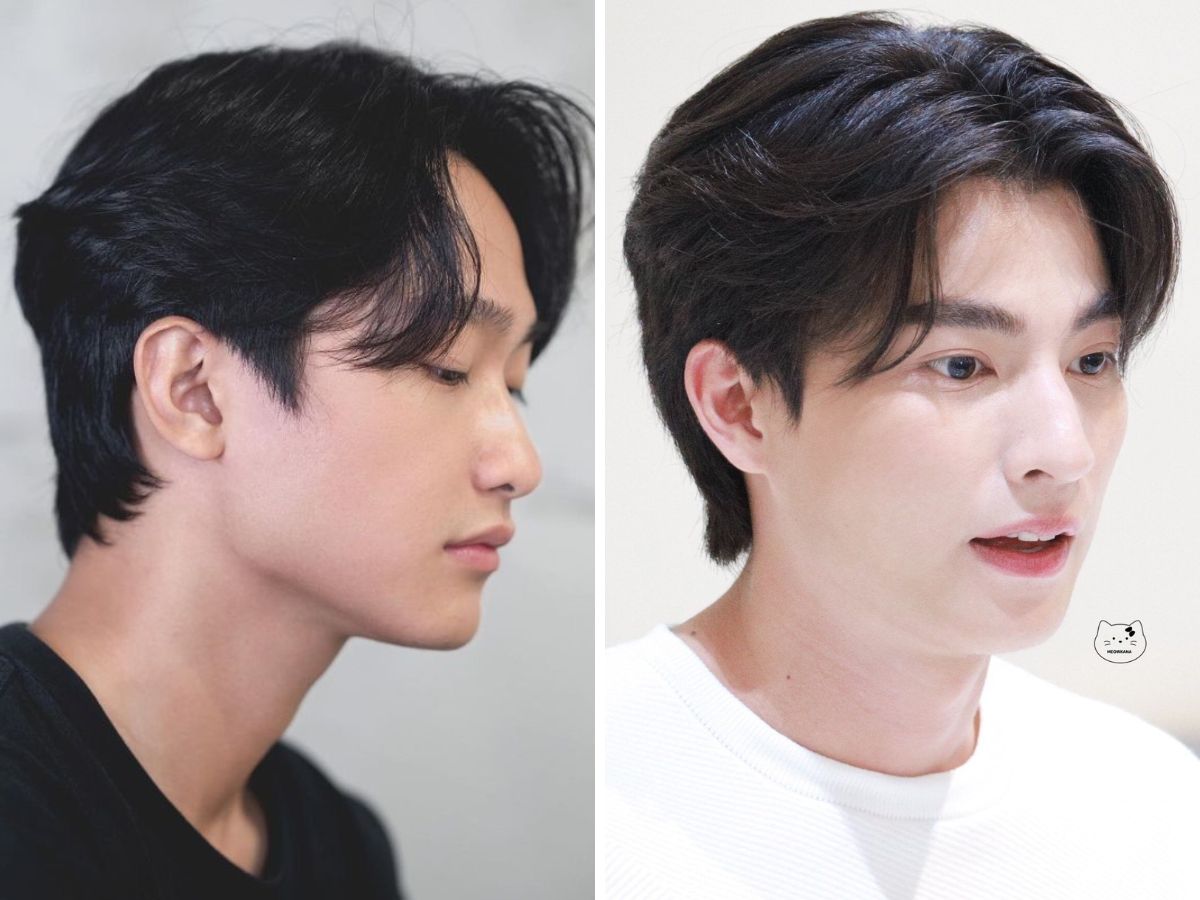 Kiểu tóc Mullet ngắn với phần gáy dài