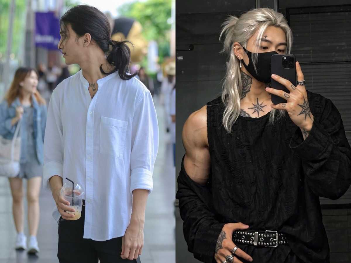 Nam tóc dài phối đồ và phụ kiện