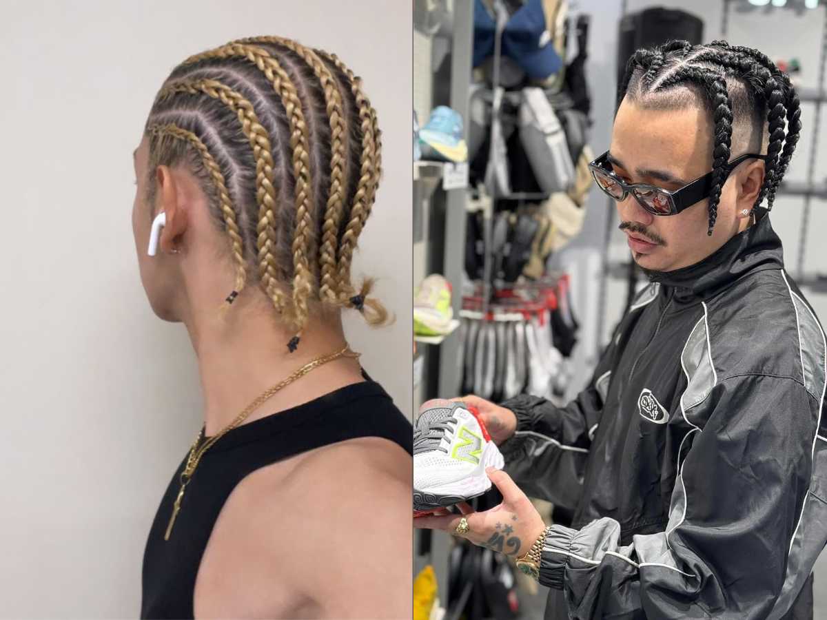 Tóc nam dài braids