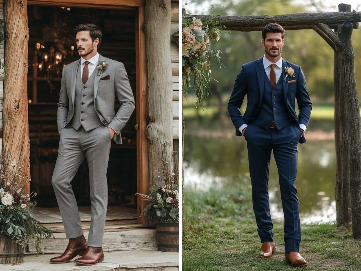 Nên chọn màu sắc ton-sur-ton với trang phục của cô dâu