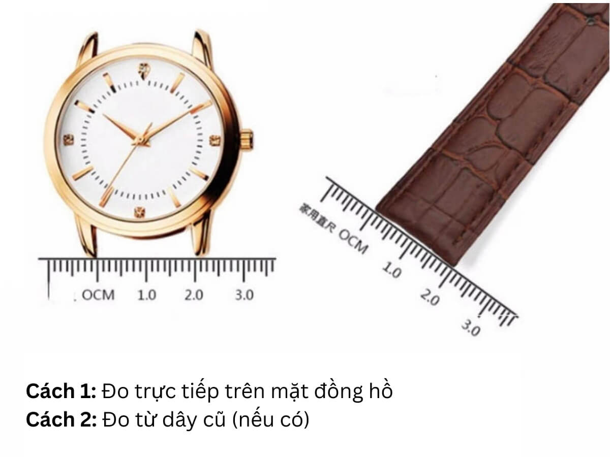 Đo chiều rộng chốt dây