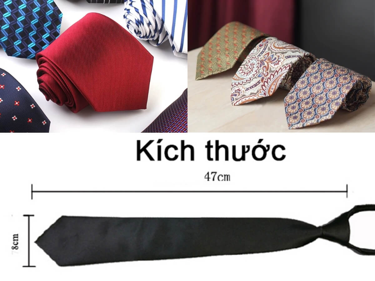 Chọn cà vạt công sở phù hợp về chất liệu, kích thước, màu sắc và họa tiết