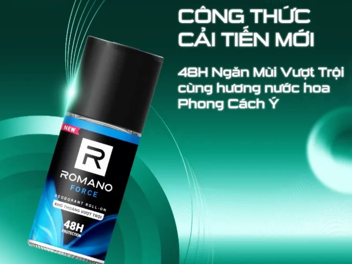 Xịt khử mùi Romano Force