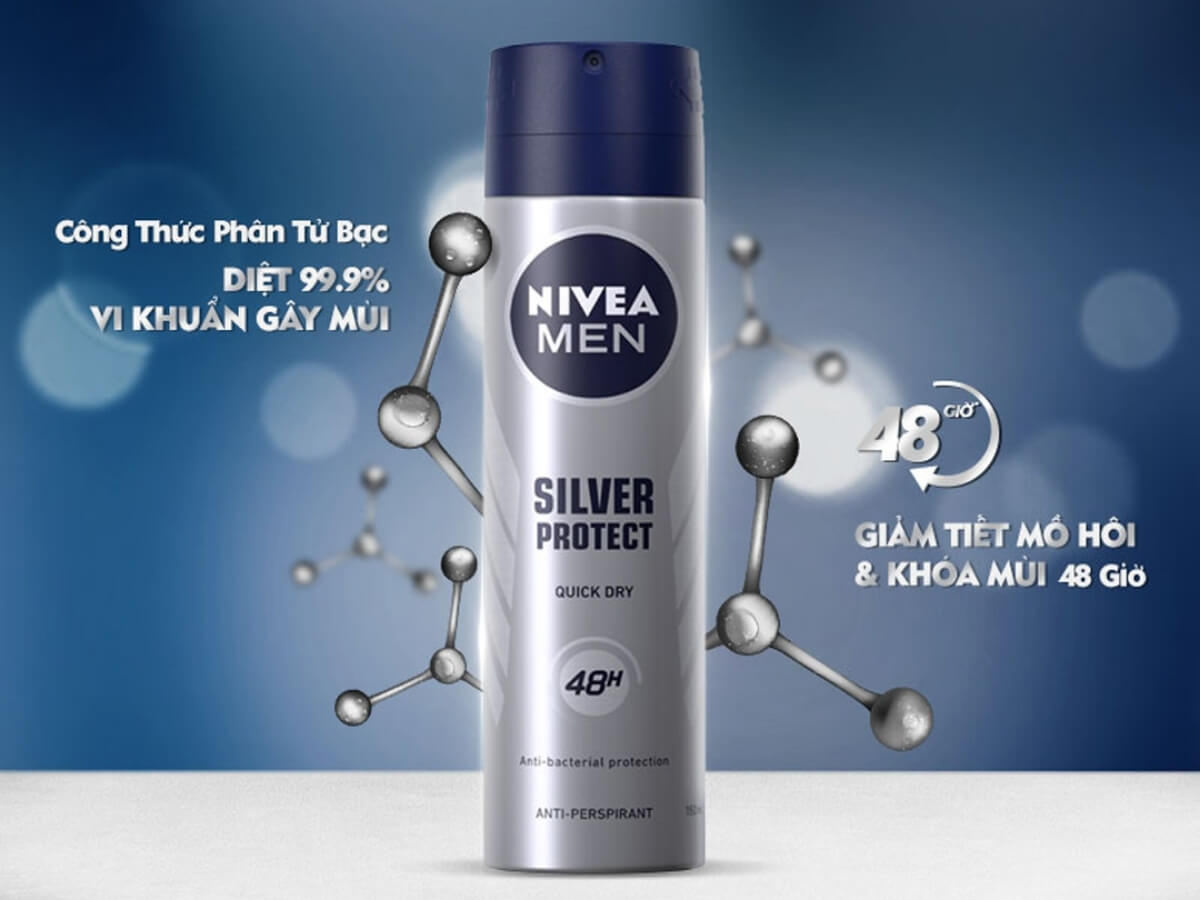 Xịt khử mùi Nivea Men