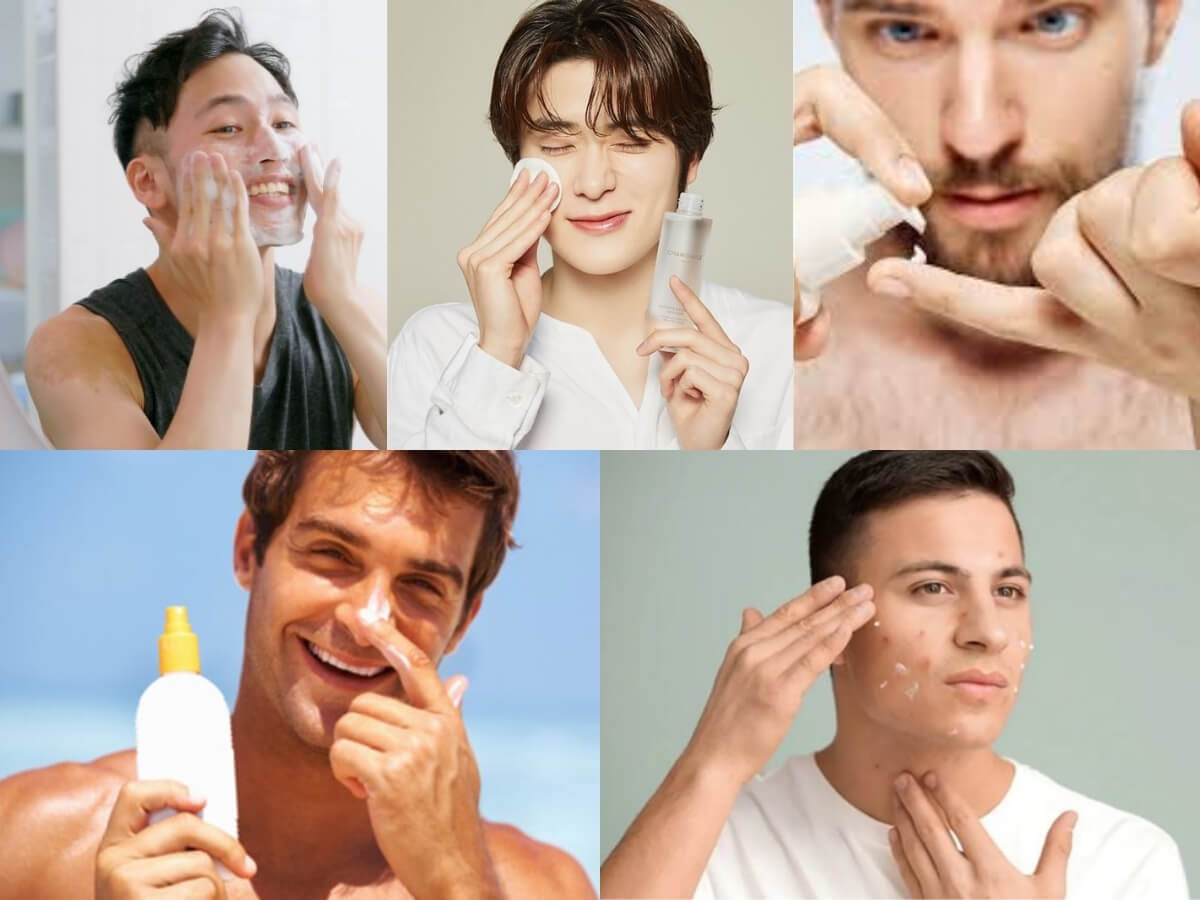 Trị mụn tại nhà cho nam bằng các sản phẩm đặc trị