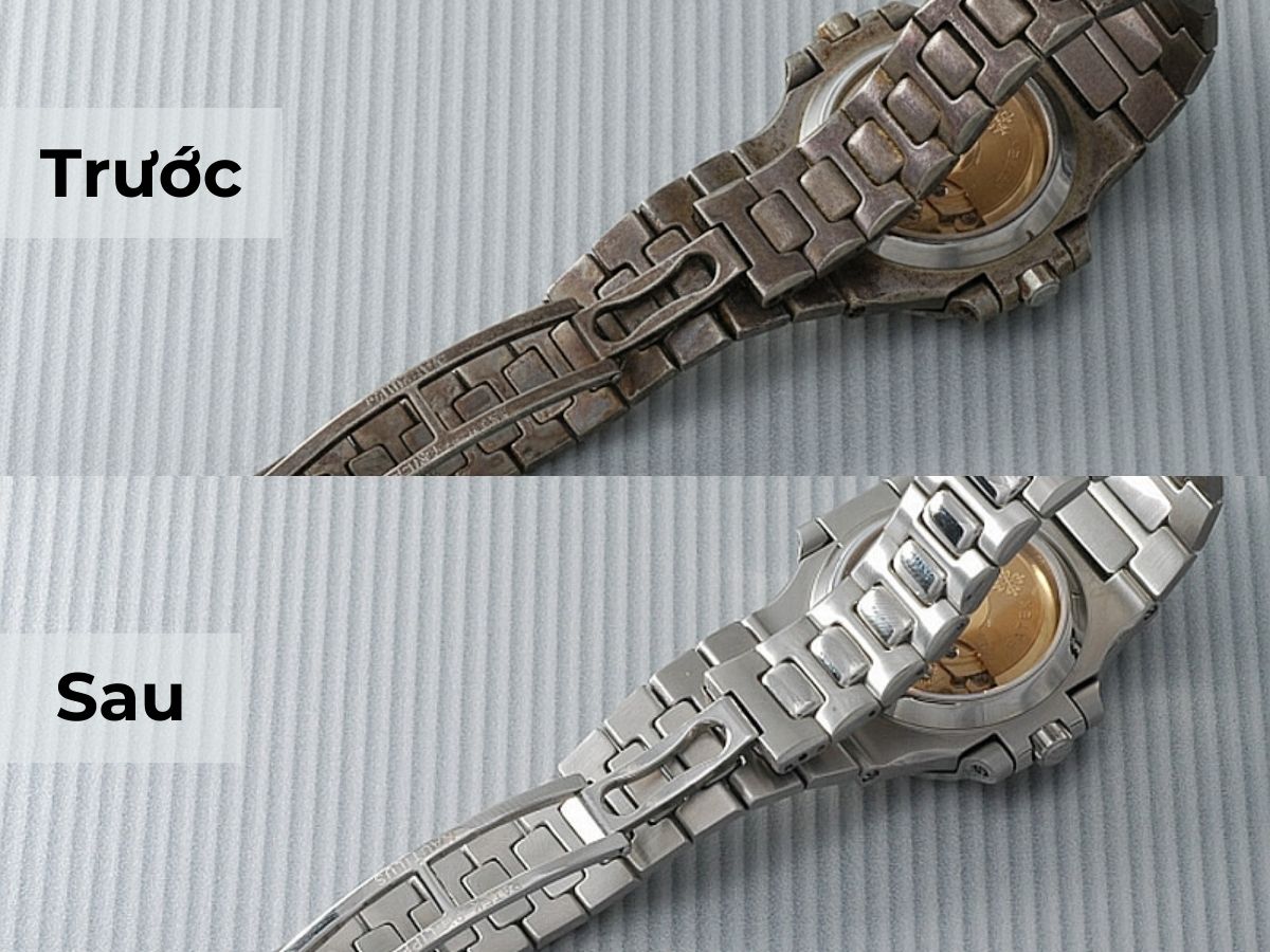 Giữ dây đồng hồ sạch sẽ để luôn tự tin và tinh tế