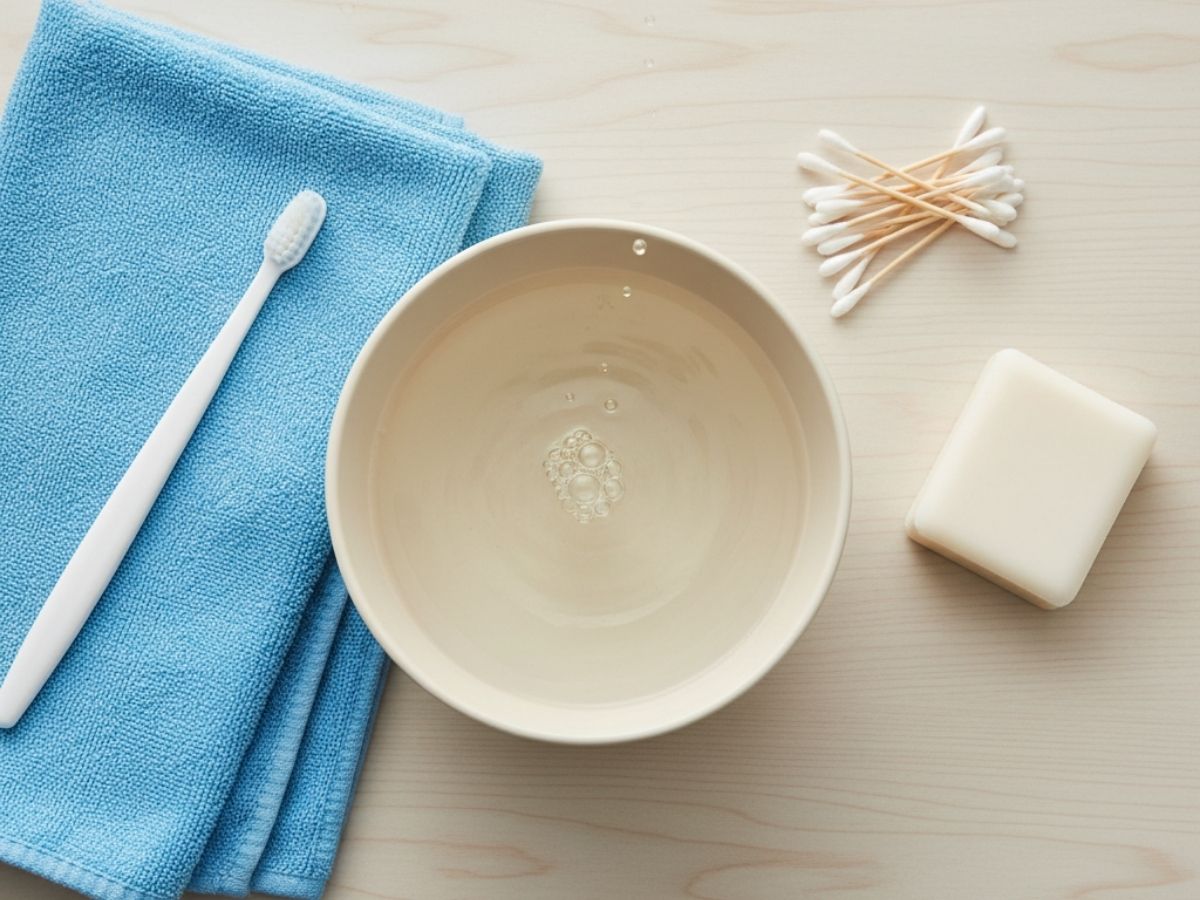 Chuẩn bị những vật dụng đơn giản dễ dàng tìm thấy tại nhà