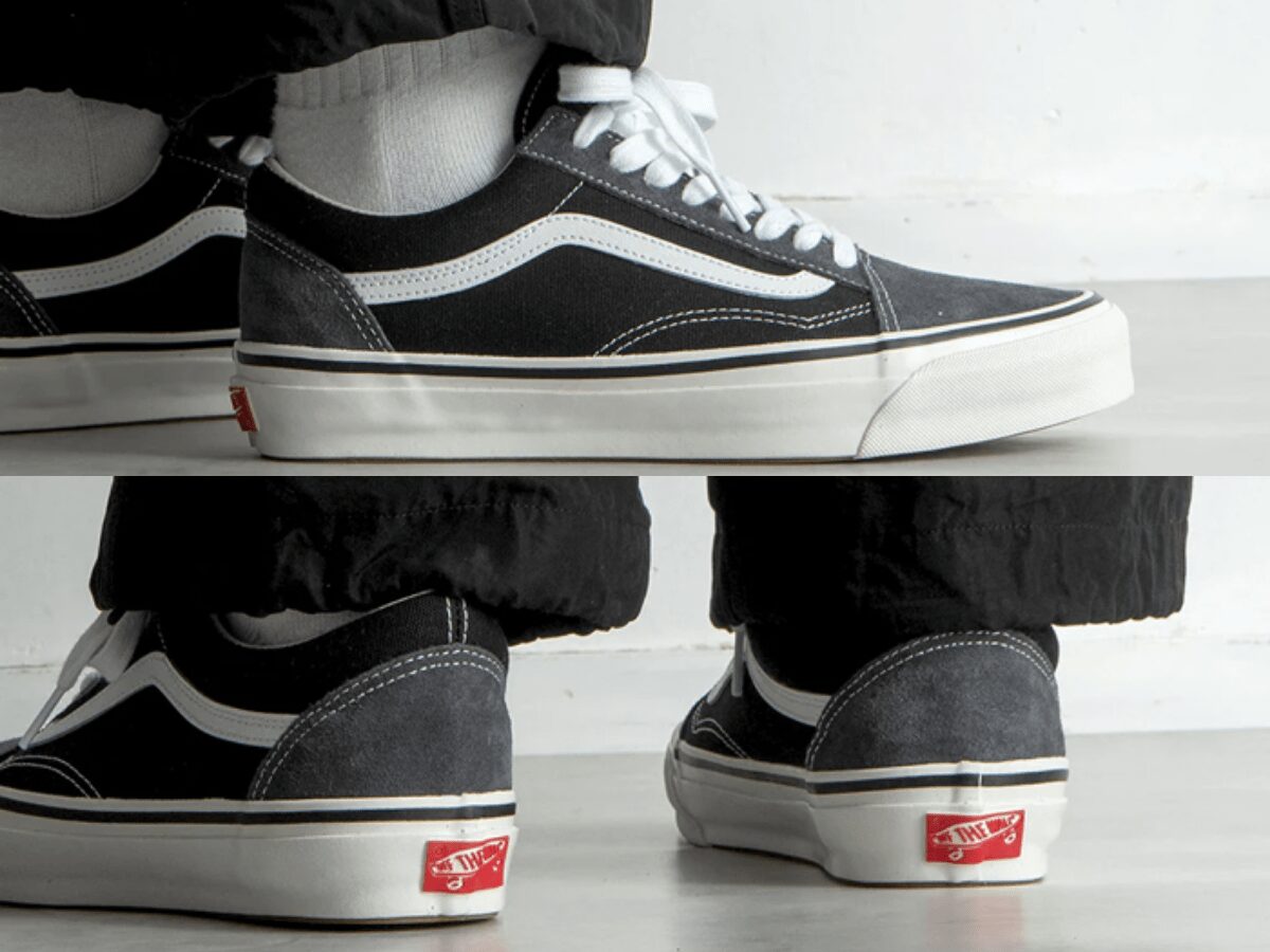 Chi tiết trên giày Vans 