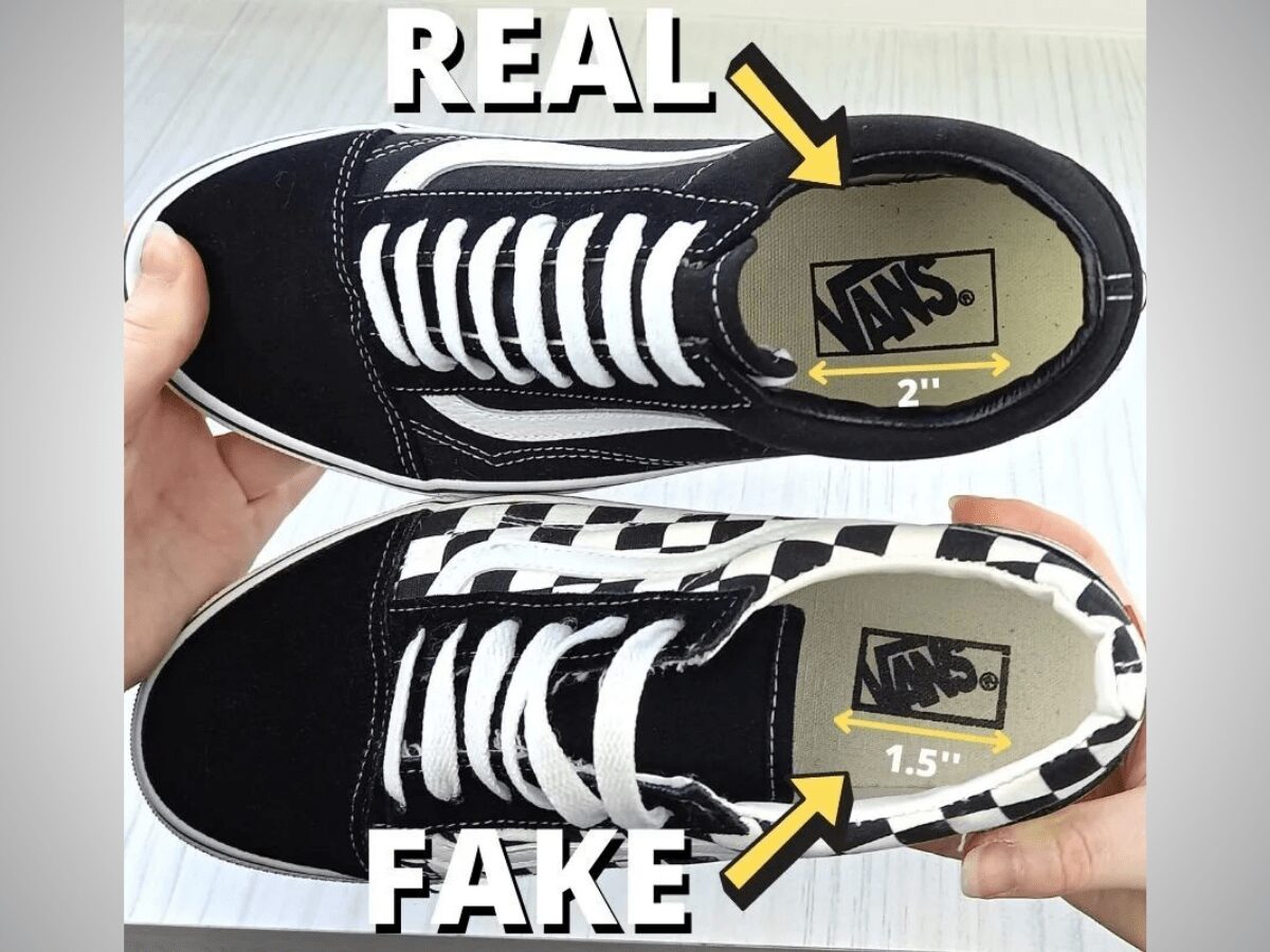 Phân biệt giày Vans thật giả