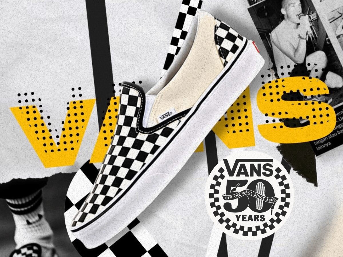 Logo Vans và sọc Jazz