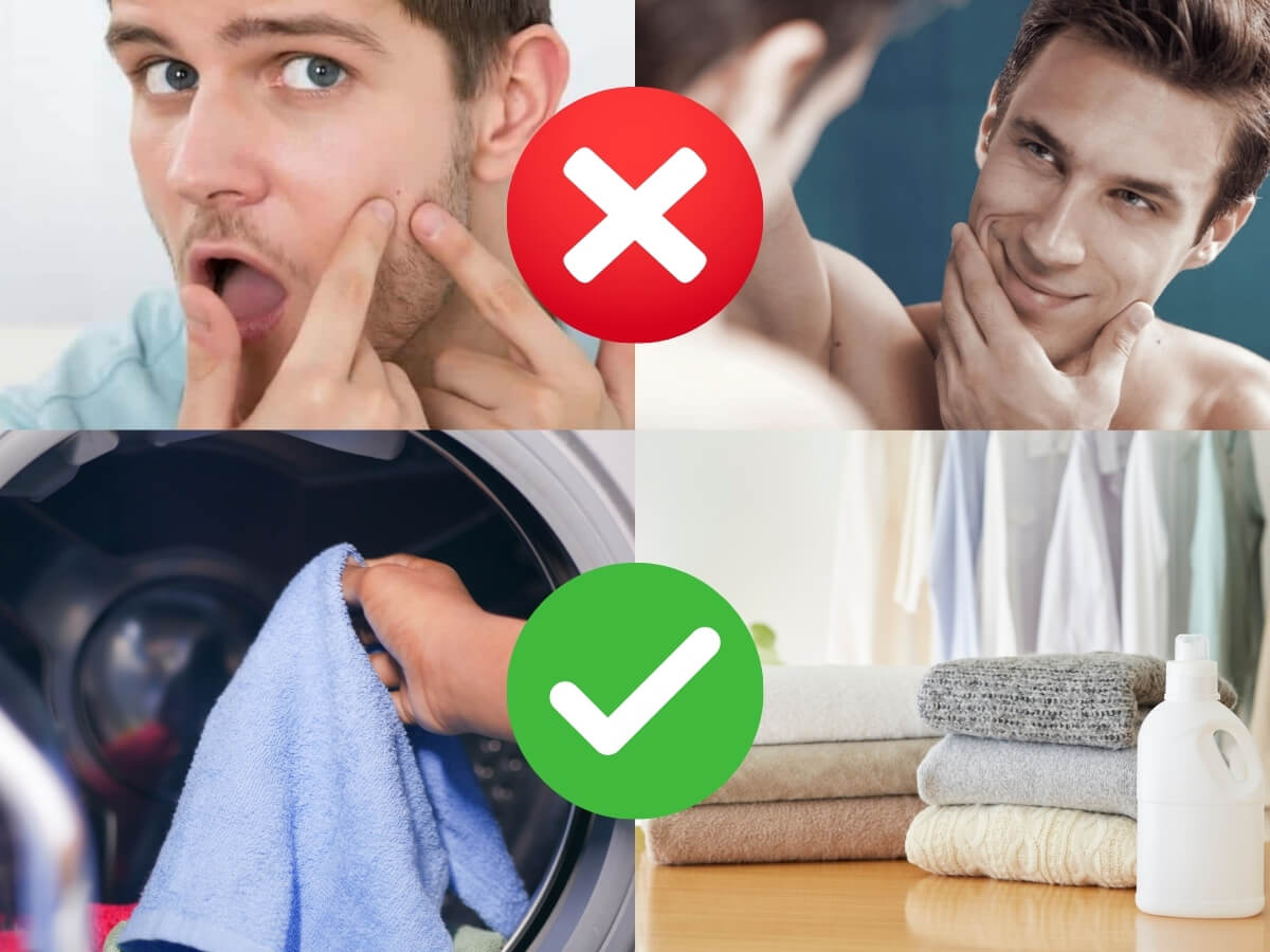 Giữ vệ sinh cá nhân và môi trường sống để hỗ trợ giảm mụn