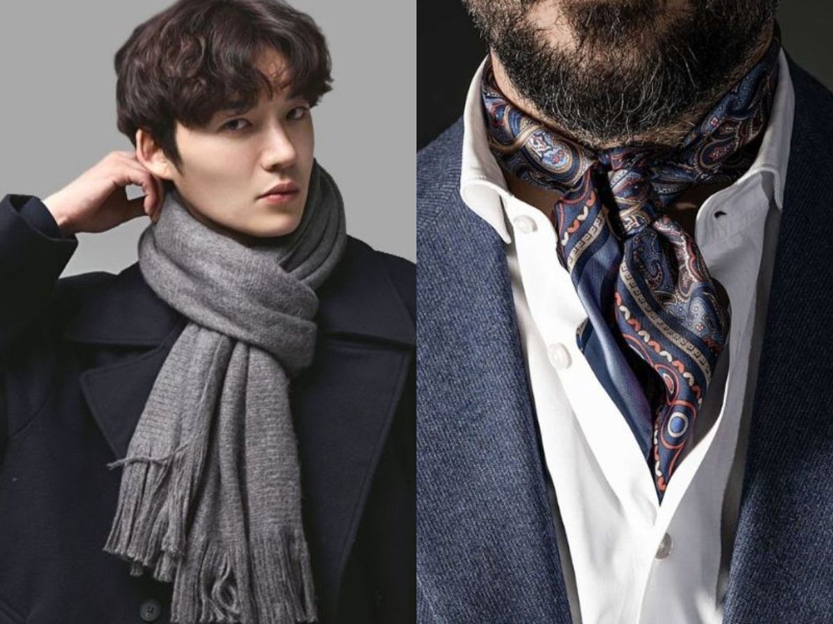 Nét chấm phá lãng tử và lịch thiệp cùng khăn quàng cổ/khăn tay