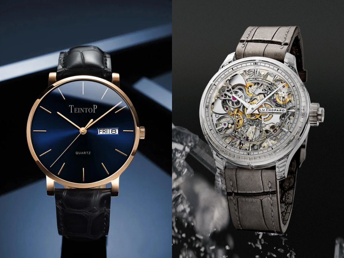 Sự khác nhau giữa đồng hồ cơ và đồng hồ quatz