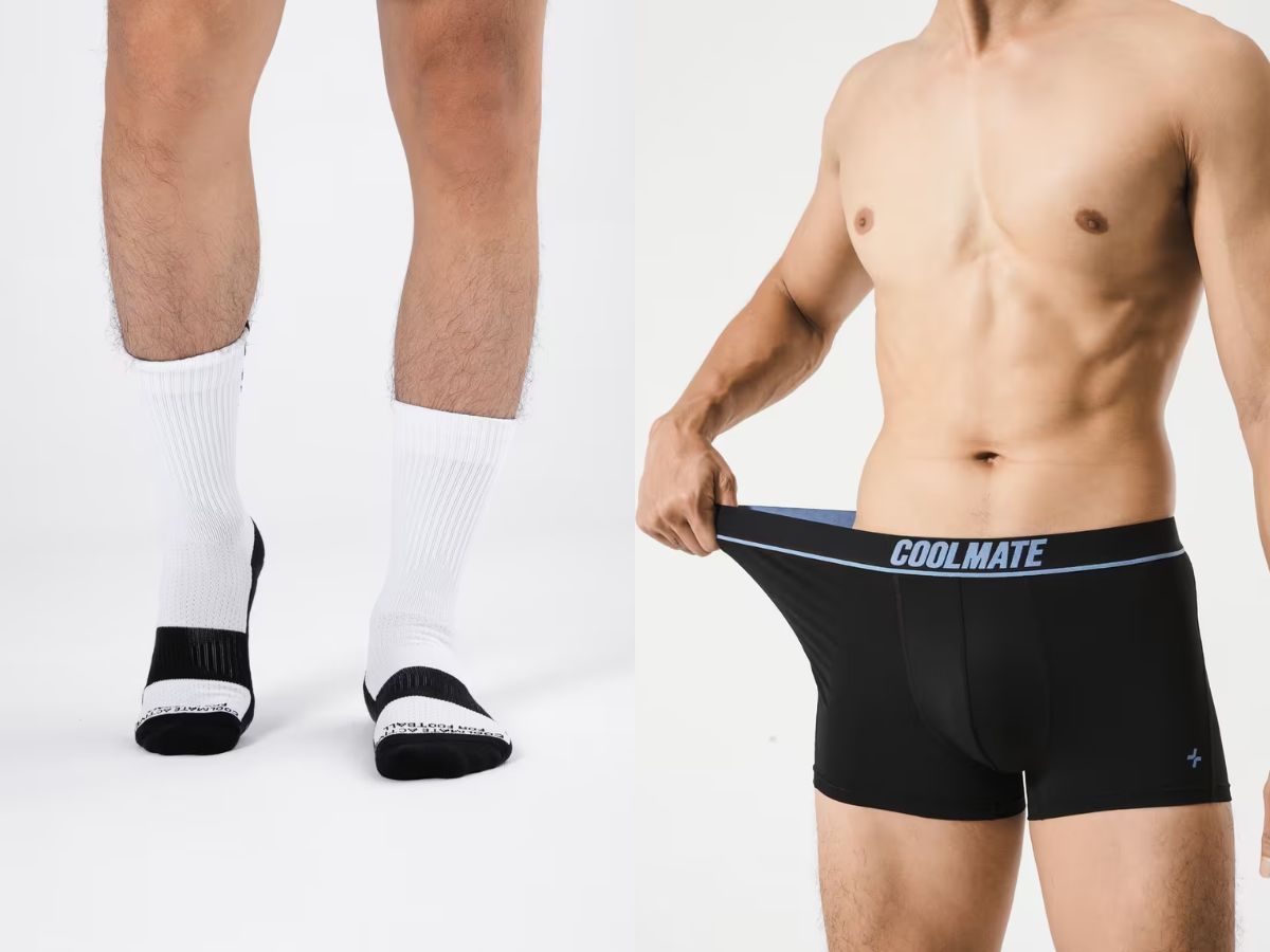 Đối với đồ lót hay tất, một tỷ lệ nhỏ Elastane giúp sản phẩm ôm vừa vặn