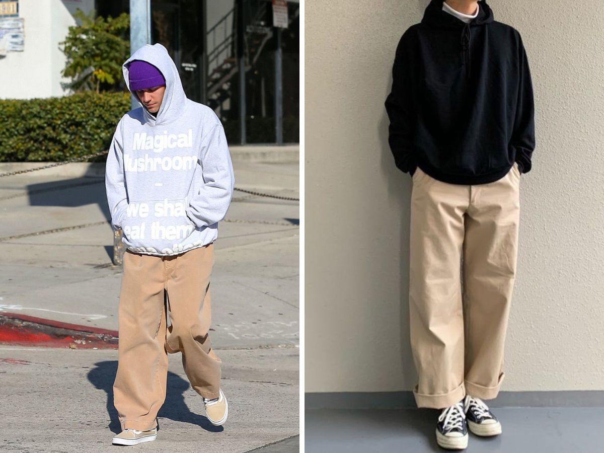 Hoodie + Quần Kaki trẻ trung, năng động