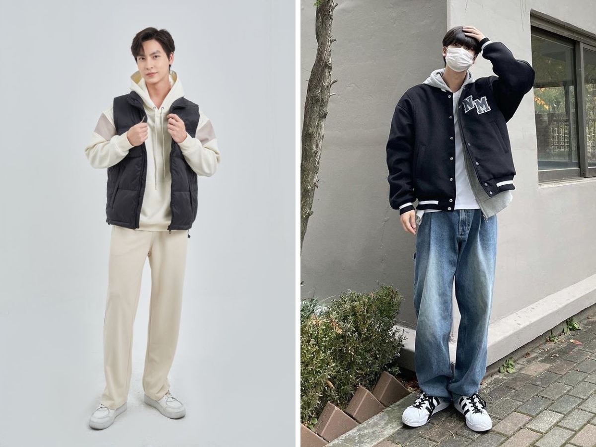 Phối Layer Hoodie Với Áo Khoác Ngoài