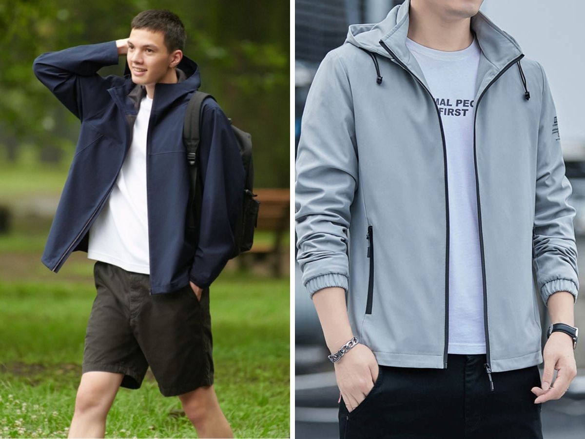 Linh hoạt và tiện lợi cùng áo khoác gió/chống nước