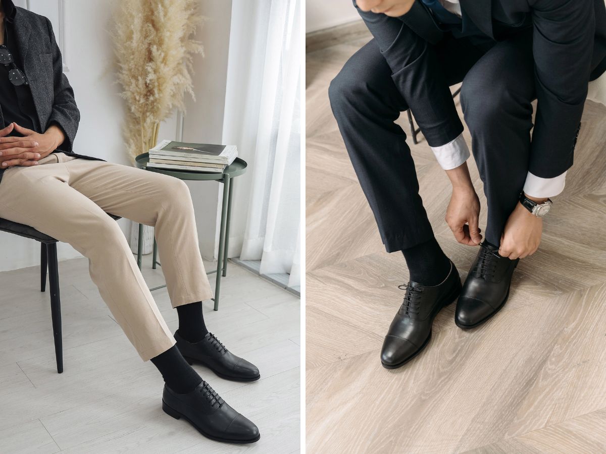 Lựa chọn lịch sự cho công sở với giày da/giày Tây