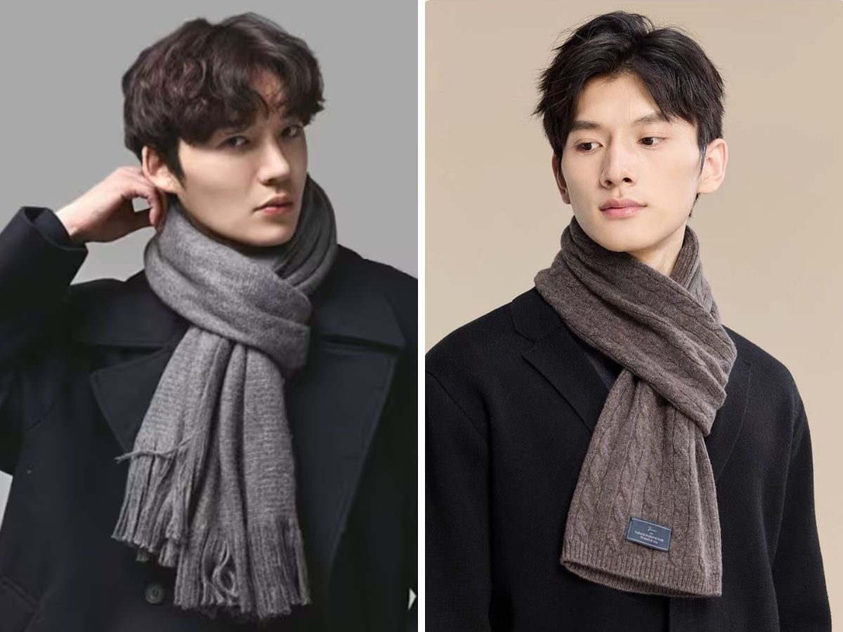 Điểm nhấn tinh tế và giữ ấm cổ cùng khăn choàng