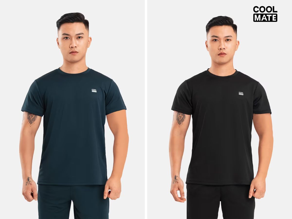 Coolmate thuộc top các shop chuyên áo phông nam đẹp ở Hà Nội