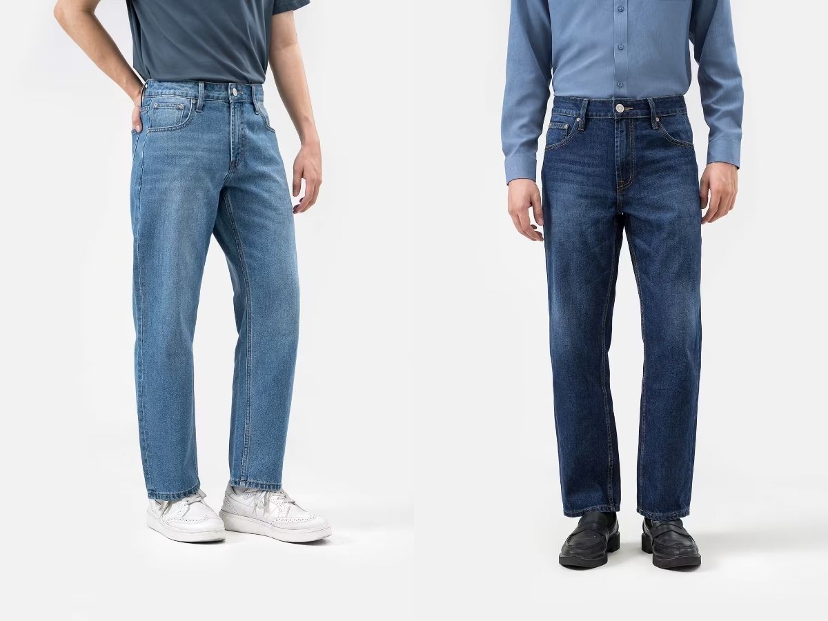 Quần Jean ống rộng