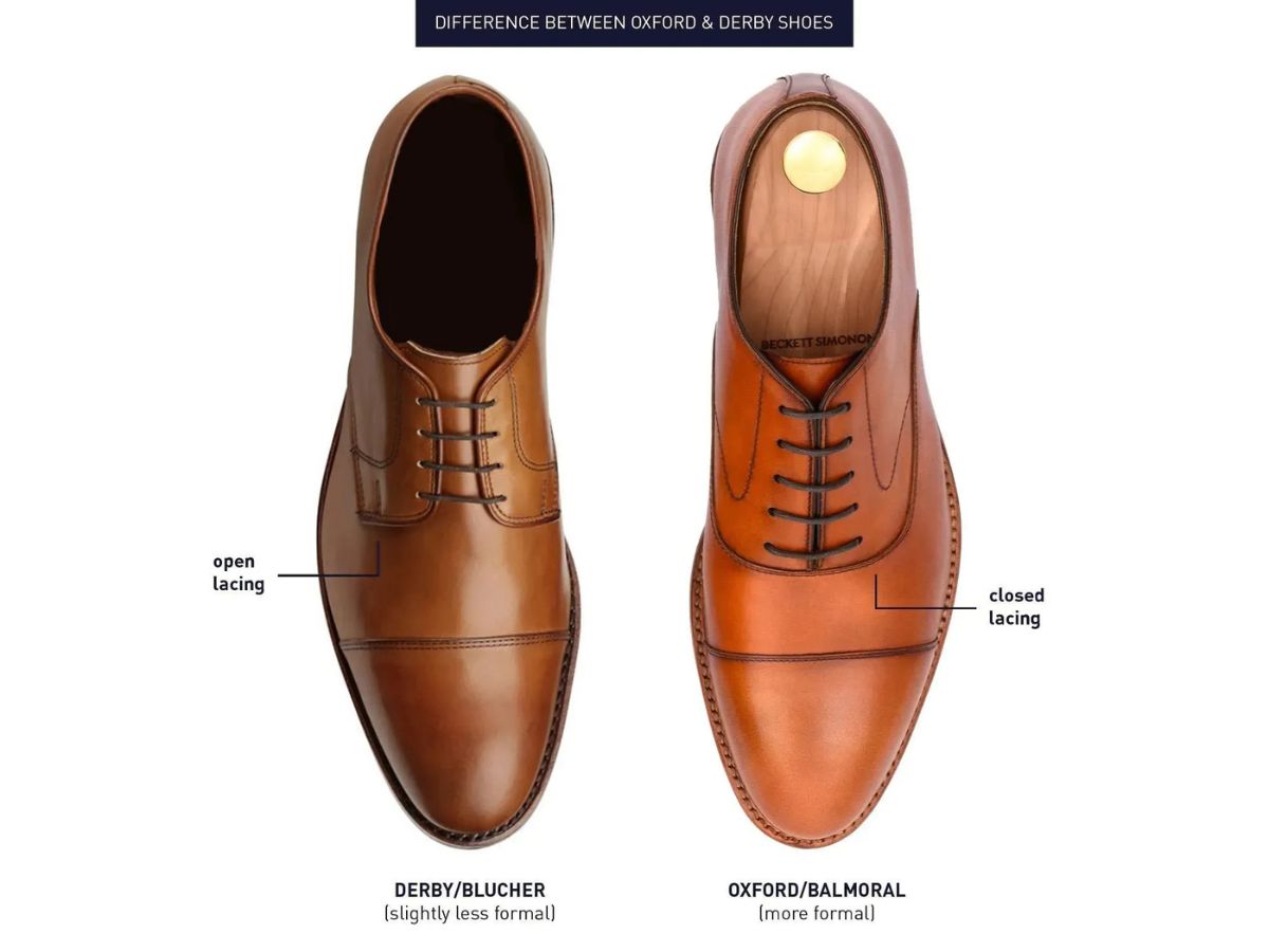 Mua giày oxford ở đâu? Chọn giày chuẩn đẹp